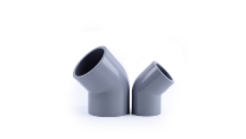 Chinese Good Quality CPVC Plastic Pipe Fitting 45 Degree Elbow1