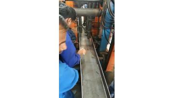Horizontal H beam welding machine