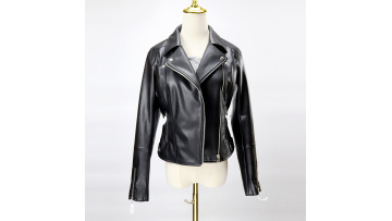 Ladies Fashion Leather Jacket