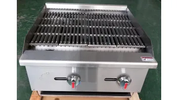 Kitchen Equipment 24 Inch Commercial Gas Radiant Char Broiler Grill with ETL/CE Certificate1