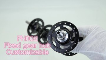 FH002 Hollow Axis Cnc High Quality Aluminum 32h Bike Hub 20 24 Hole Bicycle Rear Hubs Fixed Gear Bikes Hub1