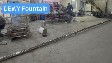 Production of 10-meter fountains in Australia