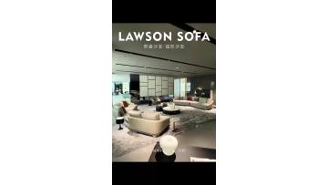 Lawson sofas: minimalist style high-end villa furniture