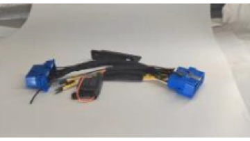 High quality durable black automotive diagnostic connector