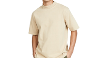 Heavy Weight Tshirts Thick Collar Custom High Quality Plain Mens Over Sized T-shirt1