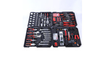 186-piece Tool Set Kit With Pull-along Suitcase and Aluminum Box Four Layers of Hardware Combination Tools1