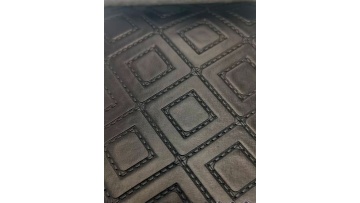 Waterproof PVC Synthetic Leather Fabric Thickened Embossed Pattern for Cars Seats Bags Garments Chairs Upholstery