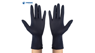 Black Nitrile Gloves