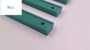 Customized cnc conveyor side guide Chain rail nylo