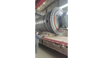 Steel slag treatment equipment loading