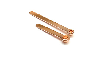 gold stick watch hands