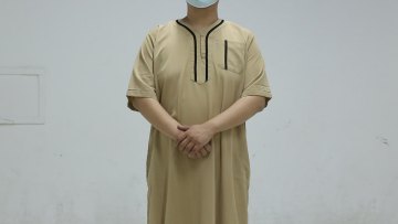 High Quality Islamic Clothing Thobe Dubai Muslim Dress Jubbah Panjabi Galabiya Jilbaba Abaya Dubai1