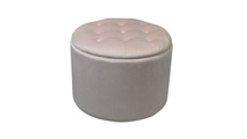 Bailey Modern Velvet Storage Stool Ottoman1
