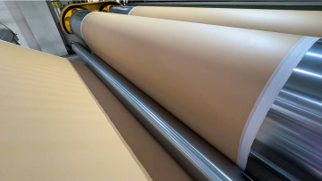 Dark beige PVC tarpaulin farbic materials