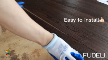 Indoor flooring Rustic Brushed Hard Wax Oil Engineered Wood Flooring1