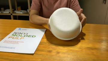 Pulp Molding Sugarcane Bagasse Paper Box Packaging, Eco friendly Pulp Paper Box1