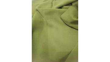 cey moss crepe polyester woven dyed fabric