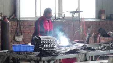 welded steel drag chain
