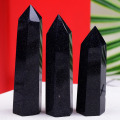 Natural Blue Sandstone Stone Hexagonal Crystal Point High Quality Rock Mineral Specimen 50-80mm Home Decoracion Collection Gifts