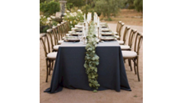Best Selling Commercial Furniture Rectangle Shape Nature Wood Hotel Wedding  Outdoor Wooden Banquet  Folding Table1