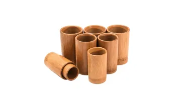 Medicine Thickening Supplies Bamboo Carbonized Thumb Cupping Jars for Household Use1