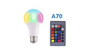 Remote Control Color Variable E27/E26 Bulb for Bars, Karaoke, Dance Halls, Weddings, and Parties1