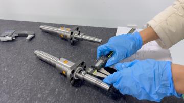 Non-standard precision ball screw