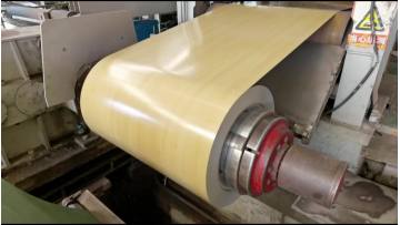 wood pattern ppgi steel coils wood grain metal sheet1