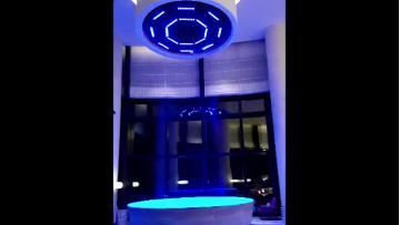 digital water curtain