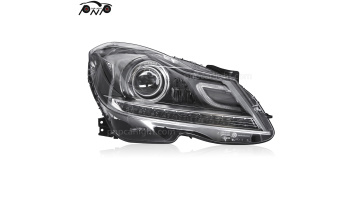 w204 headlights