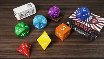 10CM Foam Dice 7pcs