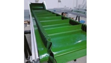 Industrial Customized Small Inclined Hopper Food Grade PVC Belt Conveyor System1