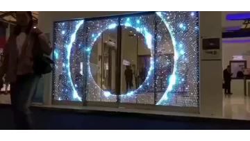 Indoor transparent led screen