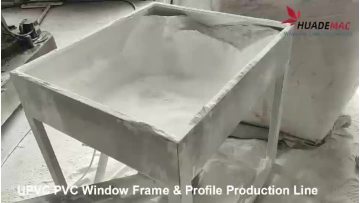UPVC window frame and profile production line 