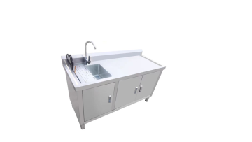 worktop with sink