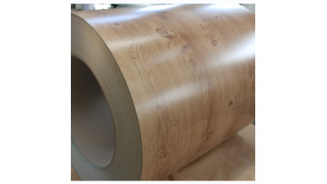Prepainted Wood Look Pattern for Fence Sheets