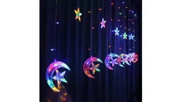 Enchanting LED Curtain Lights for Ramadan and Festival Decor1