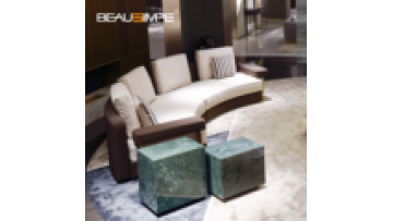 Light Luxury Style High Quality Genuine Leather Combination Sofa For Villa Living Room Multi-combination Furniture Home Sofa1