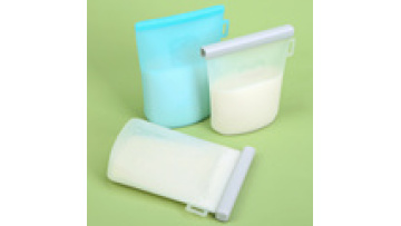 Eco Friendly Fresh-Keeping Food Grade Reusable Freezer Cooler Silicone Snack Breastmilk Food Storage Bags1