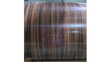 Prepainted PVDF Wood Grain Steel Coil