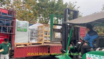 2025.02.06 first delivery of the LSR injection mloding machine