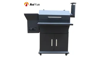 Heavy Duty Wood Pellet Grill & Smoker, 7 in 1 BBQ Grill Digital Temperature Control Pellet Grill1