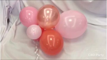 wedding  latex  balloon garland kit 16Ft Gender Neutral White Gold Balloons oh baby  shower decoration1