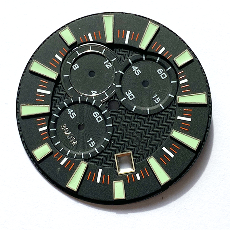 Sport watch dial