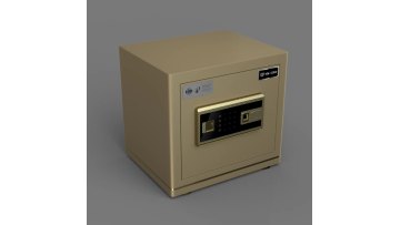 mini home safes fingerprint and electronic lock safe box for money1