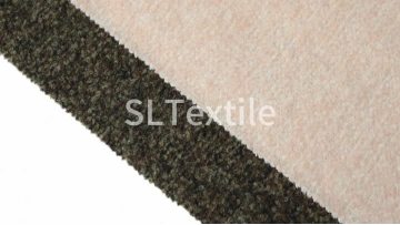 Boucle loop wool blend knit fabric for outwear clothing