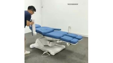 E016-1 Rotating split legrests podiatry chai