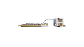 semi automatic laminating machine for box /flute laminating machine canghai/ flute laminating machine for cardboard/1