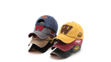 Trendy style W letters embroidered hat sun hat hip-hop men and women street dance skateboard baseball cap1