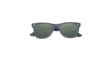 Ready Stock Retro Women Men Custom Logo Black Transparent Frames Acetate Sunglasses1